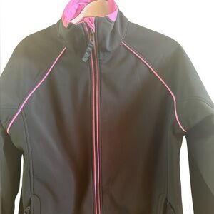 Walls Authentic Ranch Wear Women’s Black Jacket Size Medium Water/Wind Resistent